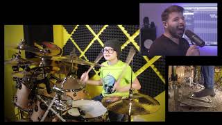 August Burns Red - White Washed - Drum Cover by Nikodem Hodur Age 10 | Vocal: Gerard Vachon