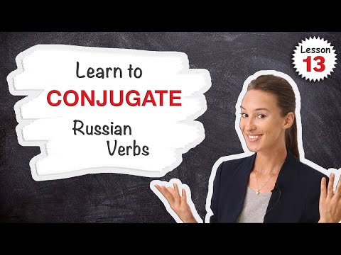 Vídeo: Com Es Conjuguen Els Verbs En Rus