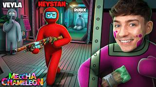 Wir spielen AMONG US in Meccha Chameleon?! 😱