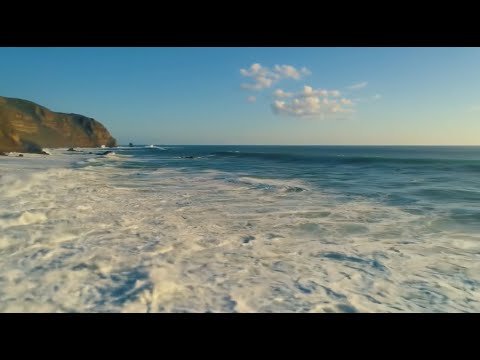 Natural noise waves for Meditation - tropical beach in RURAL VILLAGE ...