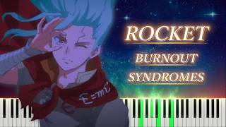Dr.STONE SCIENCE FUTURE 4期 ED3 「ROCKET」 ピアノ BURNOUT SYNDROMES