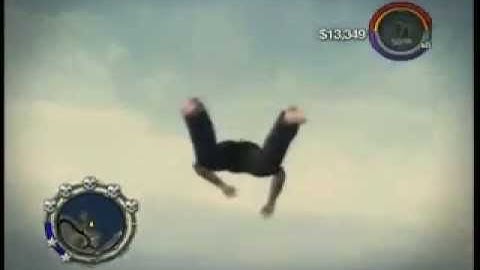 Saints Row 2 FRED falls