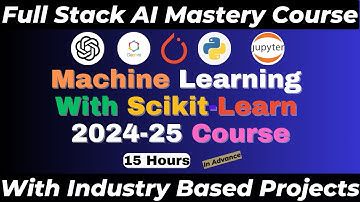 Machine Learning With Scikit-Learn 2024-25 | Scikit-Learn in One Video | 9 Real-World ML Projects