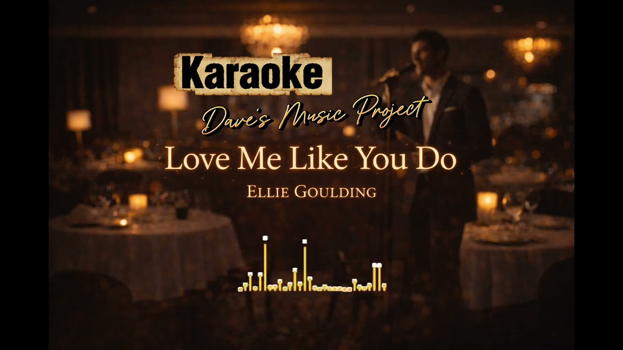 Love Me Like You Do – Male Version Karaoke | Smooth Lounge Bossa 🎤🎙️