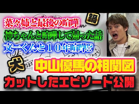 【禁断の未公開】中山優馬の相関図“カットされたエピソード”公開【中山優馬】