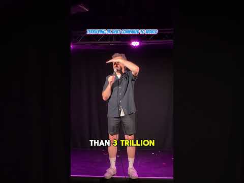 UK TERRIFYING DEBT (Comedian compares it to USA, Brazil & Egypt)