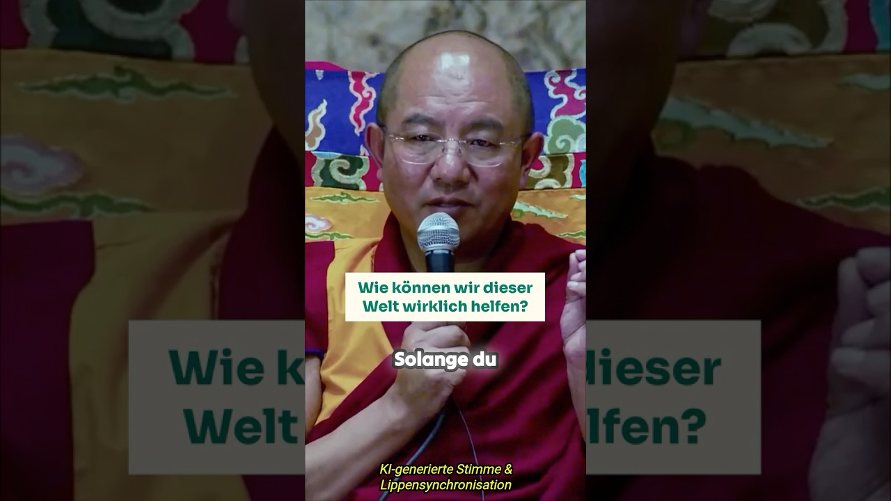 Wie können wir dieser Welt wirklich helfen?