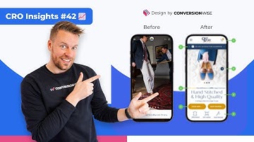 CRO Insights #42 📈: ECOM STORE HOMEPAGE OPTIMIZATION!