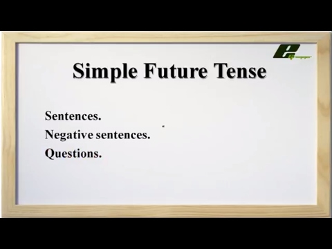 Simple Future Tense English