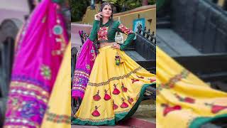 new Gujarati lehenga design||🌼Navratri chaniya choli ||🌹 screenshot 5
