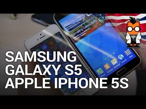 Samsung Galaxy S5 vs Apple iPhone 5S Comparison