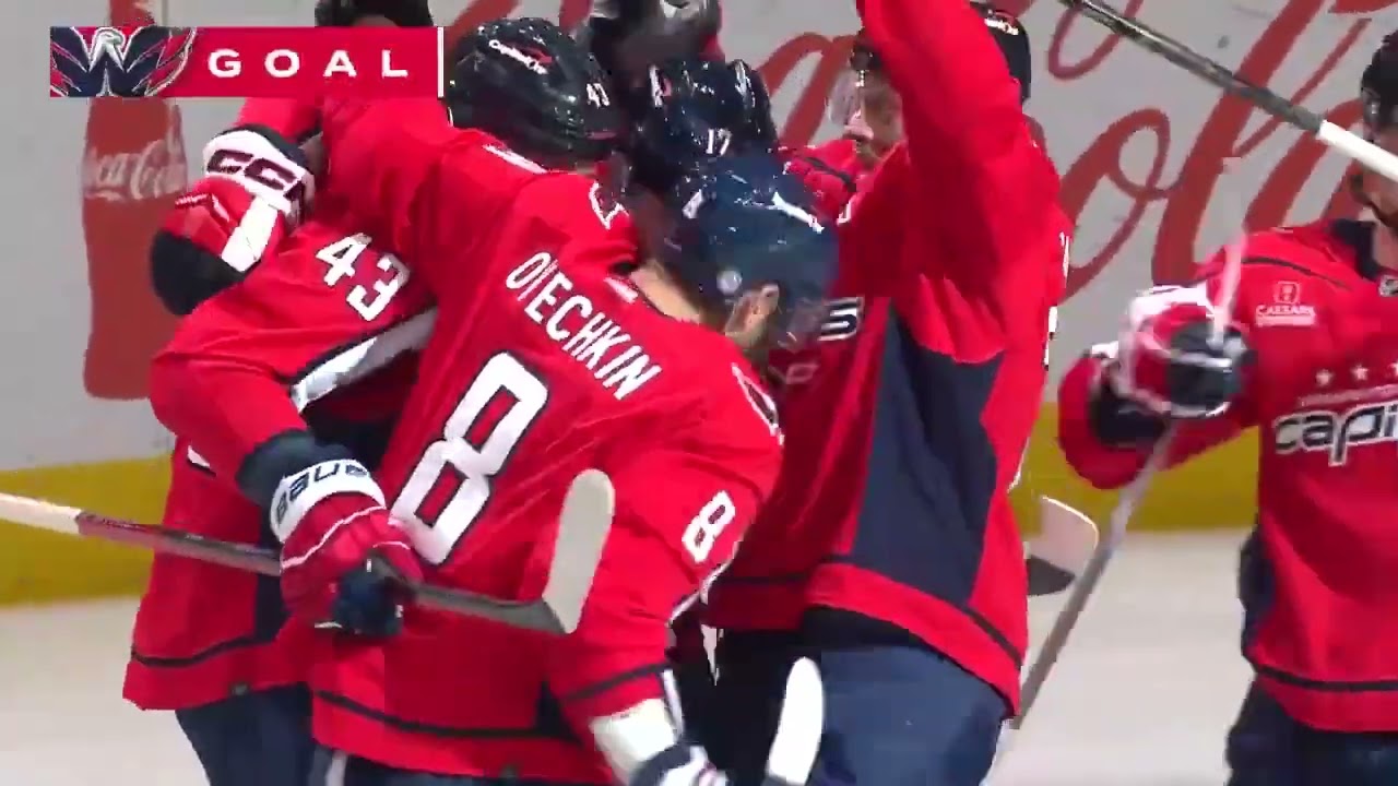 Alex Ovechkin's cool pass on Strome's goal vs Hurricanes (5 jan 2024)