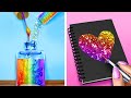 AWESOME RAINBOW HACKS ||Bright Ideas and Creative DIY Tips and Tricks! Trendy Crafts by 123GO!Series