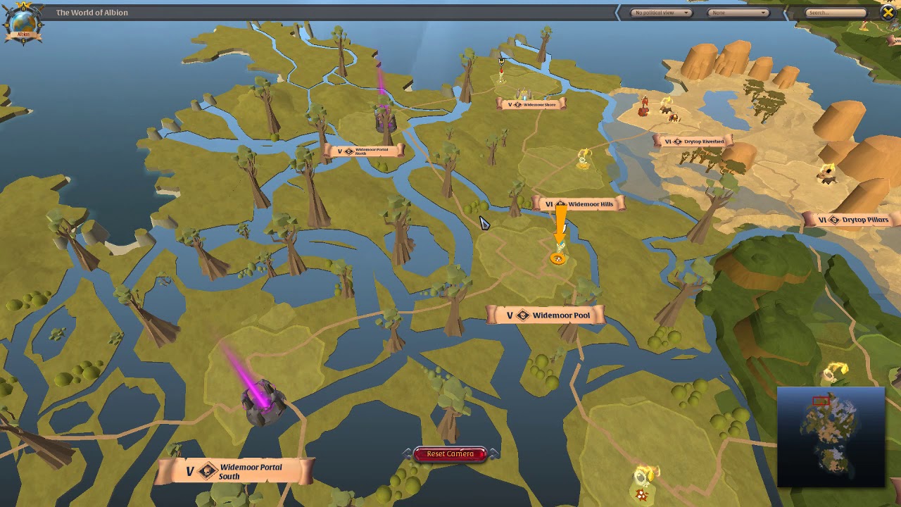 Альбион онлайн карта ресурсов