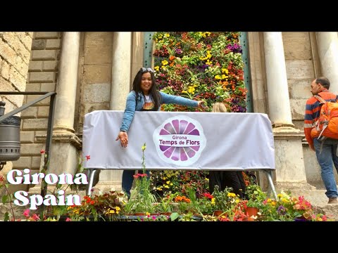 Barcelona to Girona Day Trip by Train for Temps de Flors 2022 | Flower Festival