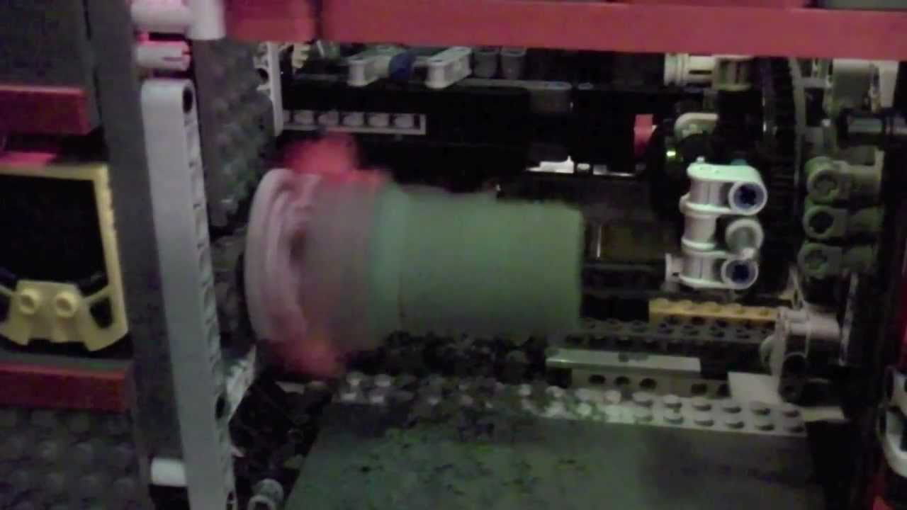 LEGO Mindstorms NXT CNC Lathe - YouTube