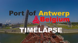 HYPERLAPSE | Port of Antwerp, Belgium