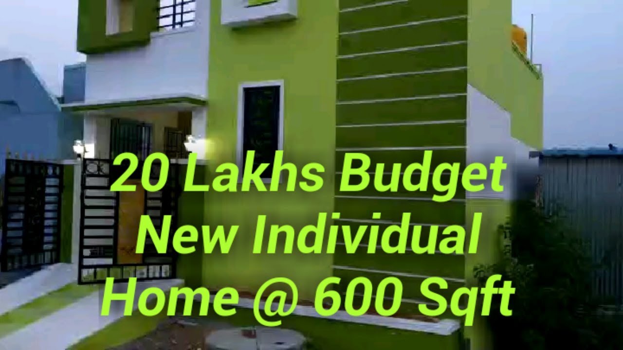 20 லட்சத்தில் 600 Sqft ல் புதிய 2bhk Compact ...