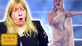 Vocal Coach Reacts to Ana Soklic 'Amen' Eurovision 2021 Slovenia