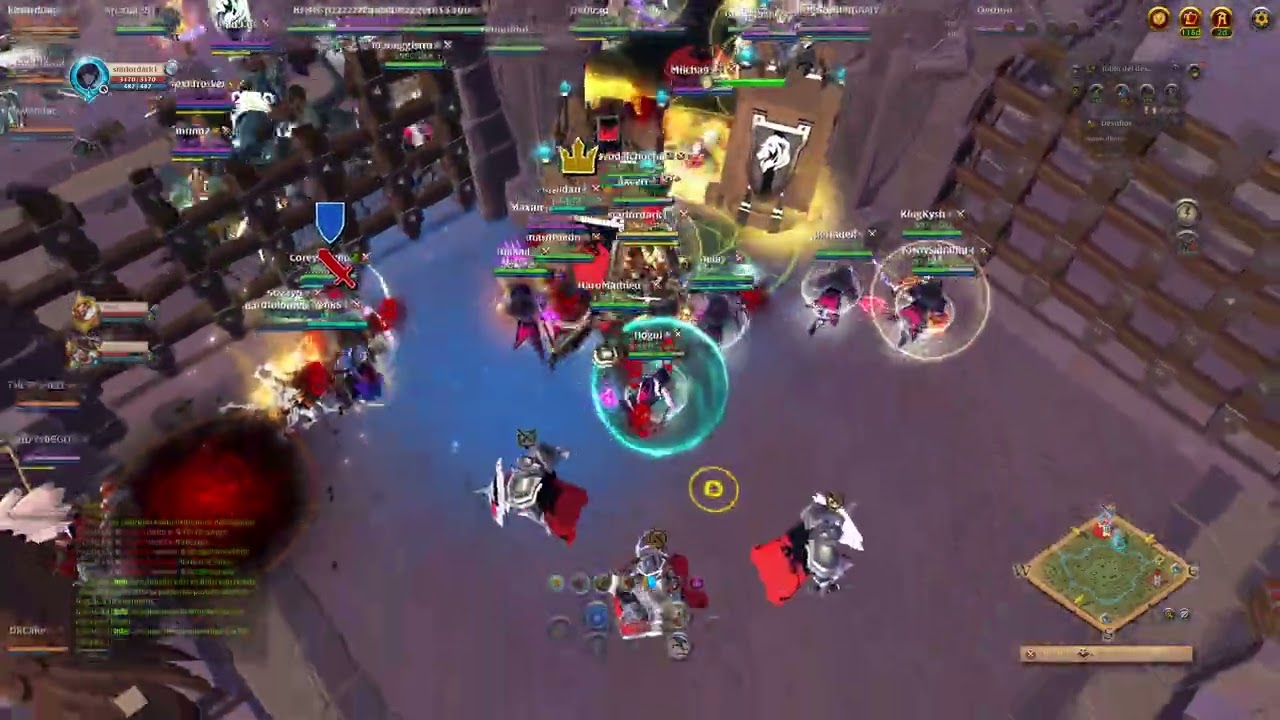 albion online gremio OEA VS RADIO