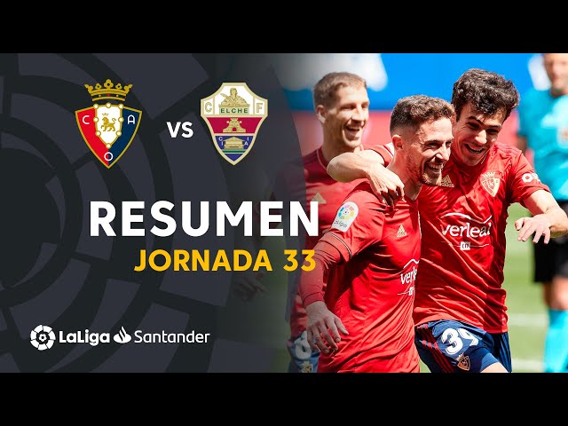 Elche c. f. contra osasuna