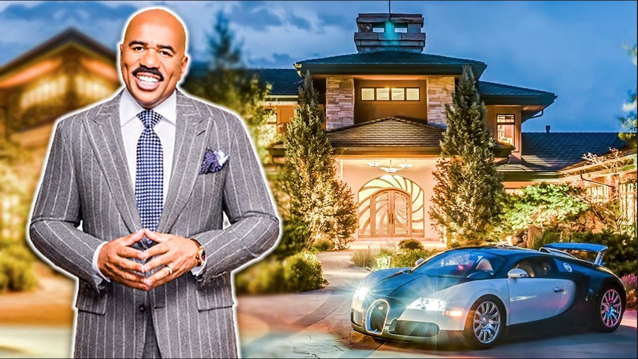 10 Things Steve Harvey Spends his Money On... - YouTube