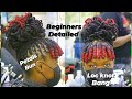 How to pair Loc Knots Bang with Loc Petals Bun on dreads for an ultimate look.