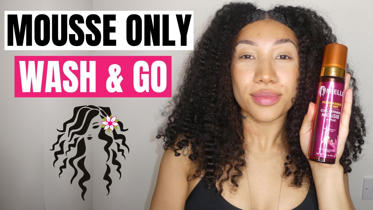 MOUSSE ONLY WASH AND GO | 3 STEP METHOD | Kekekurly