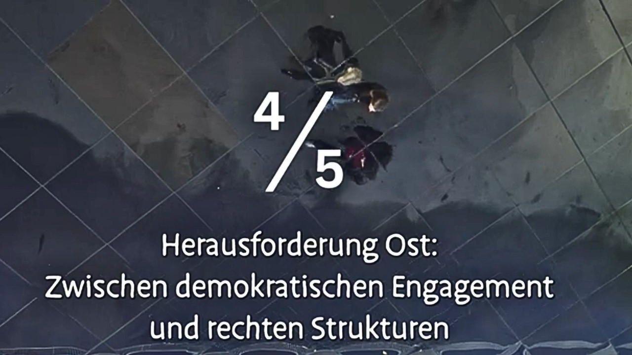 (K)Einheit - Herausforderung Ost: Zwischen demokratischen Engagement und rechten Strukturen