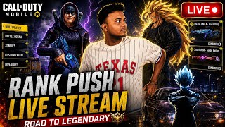 NOOB TO LEGENDARY 🔥 | CODM LIVE RANK PUSH (Road to 8000+)#codm #codmobile #live #rankpush #gaming