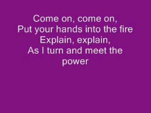 Thirteen Senses - Into the fire (lyrics)