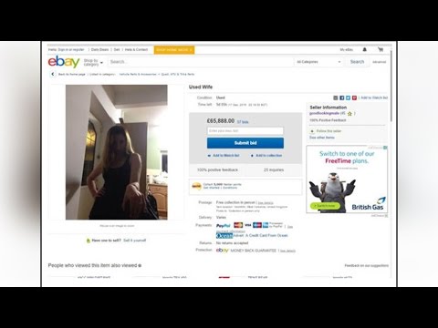 man-tried-selling-his-wife-on-ebay,-highest-bidding-£65,888-|oneindia-news