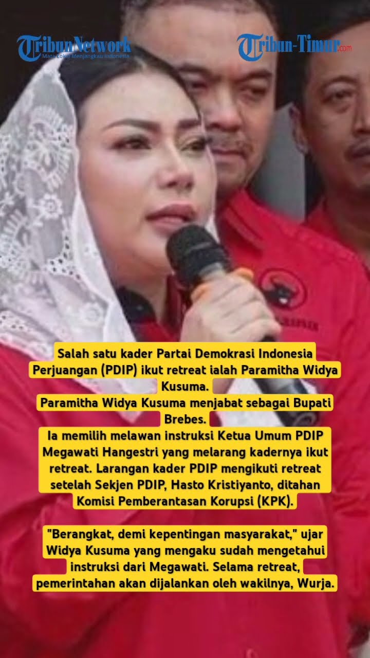 Mengapa Paramitha Ngotot Ikut Retreat Prabowo Meski Dilarang Megawati? 'Demi Kepentingan Masyarakat'