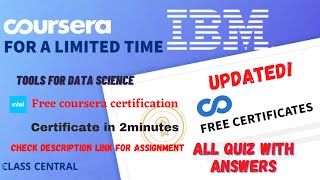Tools for Data Science, (week1-4) All Quiz ursera learning learners quizzes quiz