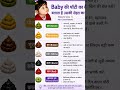 color का अलग मतलब होता हैBaby की पॉटी का रंग बताता है उसकी सेहत का हाल !कुछ colors normal होते हैं,