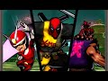 Ultimate Marvel vs Capcom 3: Deadpool, Viewtiful Joe, and Akuma arcade playthrough