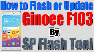 How To Flash Gionee F103 by SP Flash Tool | How To Update Gionee F103