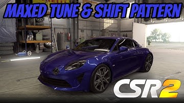 CSR2 | ALPINE A110 | Maxed Tune  & Shift Pattern | Prestige Car Season 118