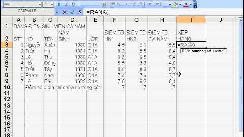 8:21   Hướng dẫn học Excel - bài tập 6
