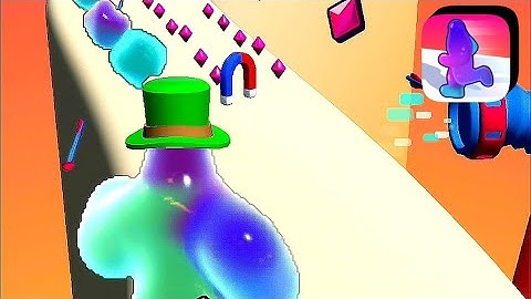 Blob runner 3d - gameplay walkthrough all level #66-68 android games