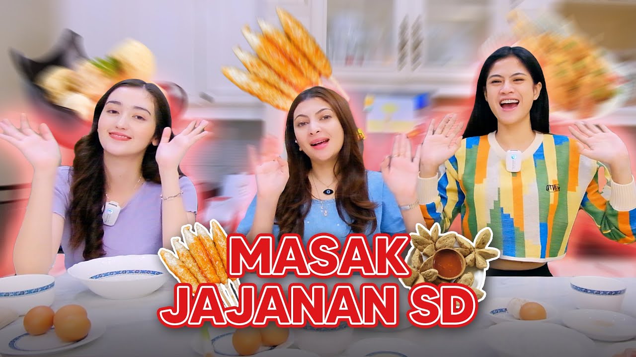 TUTORIAL MASAK JAJANAN SD ALA SRAH! | Telur Gulung, Sempol, Bakso