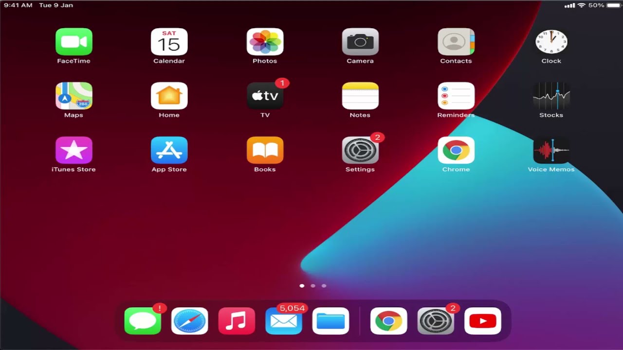 how to change safari wallpaper on ipad