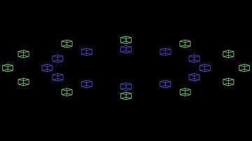 Color Cubes Rotating and Traslation.