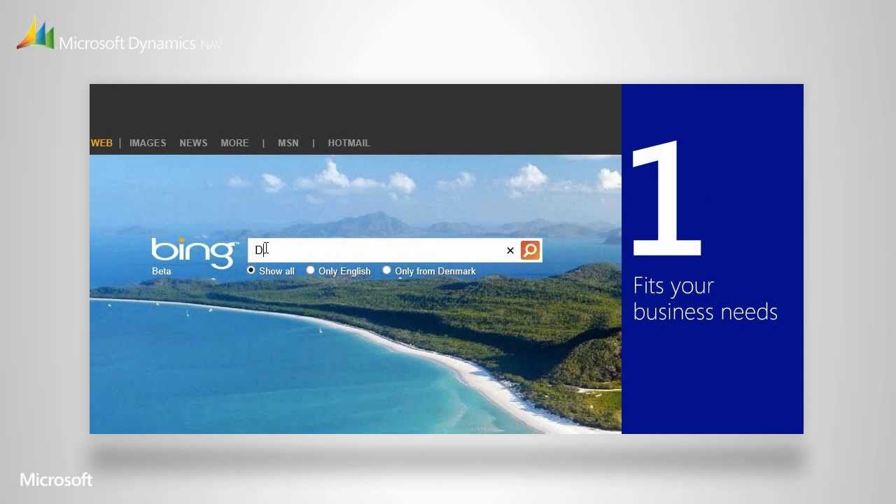 MS DYN NAV 2013 1 Meets Your Specific Needs HD - YouTube