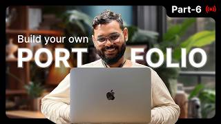 Building UX Design Portfolio | Live Session | Part 6 | #uxtrim
