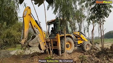 JCB Dozer Working at The Edge Of The Lake - JCB VIDEO - JCB Dozer Working Video 14