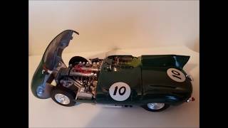 SCRATCH BUILT 1/24 JAGUAR D TYPE FROM THE REVELL OF GERMANY  XK SS