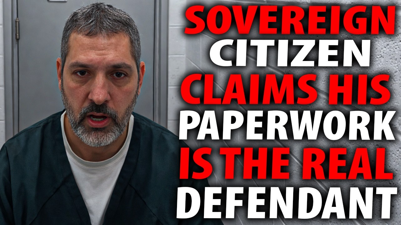 “Sovereign Citizen Tries to Sue with His Own ‘Paperwork’ – Hilarious Pro Se Fail!”