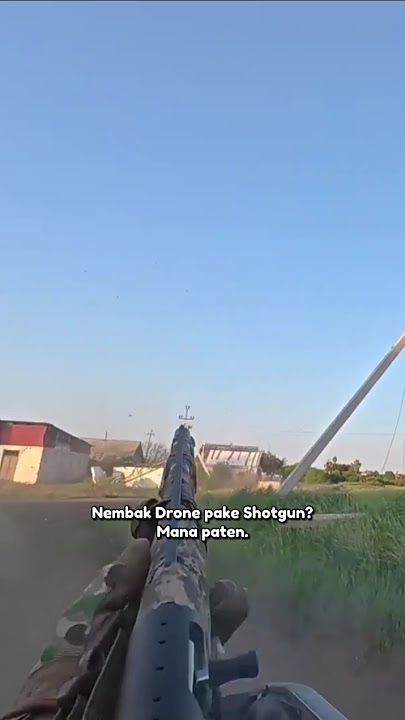 Cuma modal sekarung kentang, Tentara Rusia ini buat oleng Drone Ukraina.
