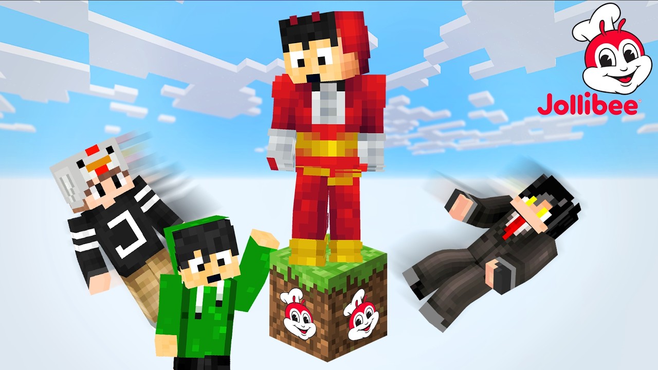 Minecraft Oneblock, Pero mga Jollibee Kami! 😂 (Tagalog)